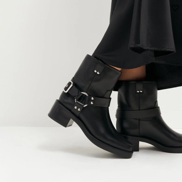 REFORMATION Foster Ankle Boots size 6.5 - Picture 2 of 8